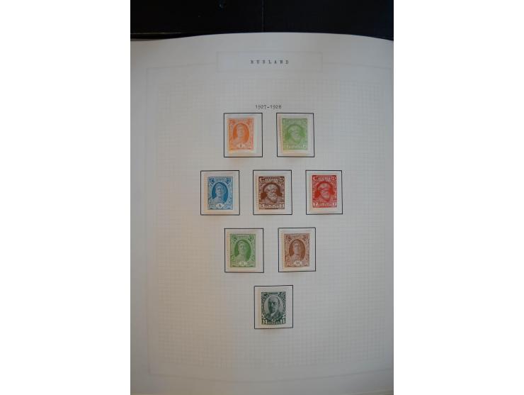 1923/39, sehr schöne ungebrauchte und postfrische Sammlung mit einer Vielzahl an guten Werten, dabei Freimarken teils spezial