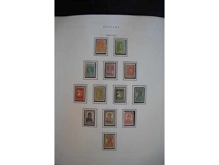 1923/39, sehr schöne ungebrauchte und postfrische Sammlung mit einer Vielzahl an guten Werten, dabei Freimarken teils spezial