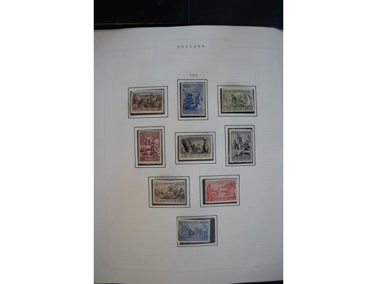 1923/39, sehr schöne ungebrauchte und postfrische Sammlung mit einer Vielzahl an guten Werten, dabei Freimarken teils spezial