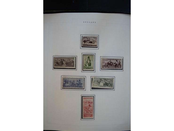 1923/39, sehr schöne ungebrauchte und postfrische Sammlung mit einer Vielzahl an guten Werten, dabei Freimarken teils spezial