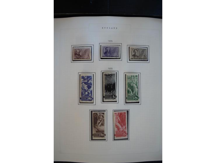 1923/39, sehr schöne ungebrauchte und postfrische Sammlung mit einer Vielzahl an guten Werten, dabei Freimarken teils spezial