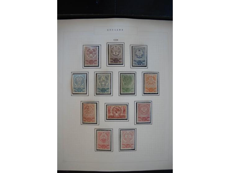 1923/39, sehr schöne ungebrauchte und postfrische Sammlung mit einer Vielzahl an guten Werten, dabei Freimarken teils spezial