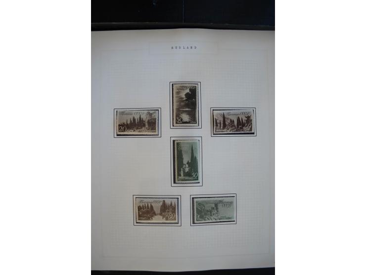 1923/39, sehr schöne ungebrauchte und postfrische Sammlung mit einer Vielzahl an guten Werten, dabei Freimarken teils spezial