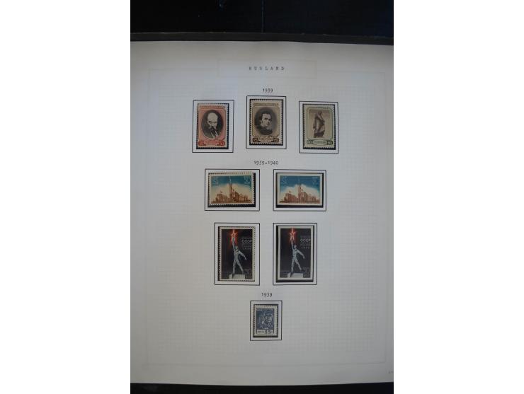 1923/39, sehr schöne ungebrauchte und postfrische Sammlung mit einer Vielzahl an guten Werten, dabei Freimarken teils spezial