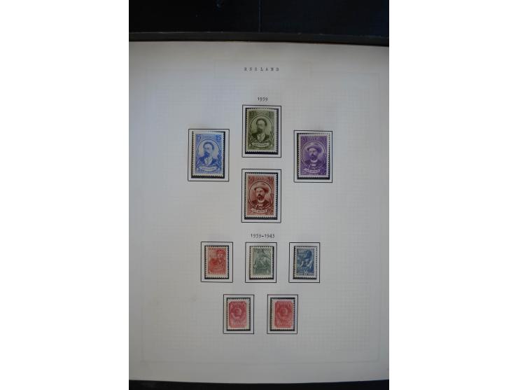 1923/39, sehr schöne ungebrauchte und postfrische Sammlung mit einer Vielzahl an guten Werten, dabei Freimarken teils spezial