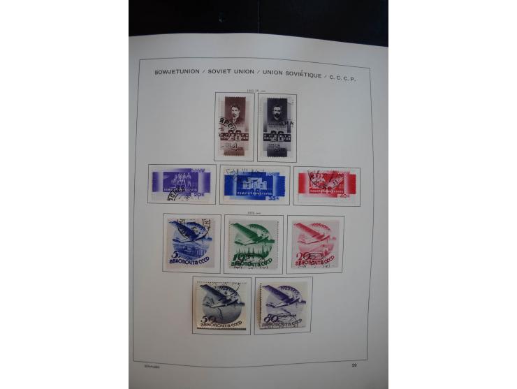 1930/91, schöne gestempelte Sammlung mit einer Vielzahl an besseren Werten, dabei Mi.-Nr. 402-05B, 427-28, 483-87, 499-508, B