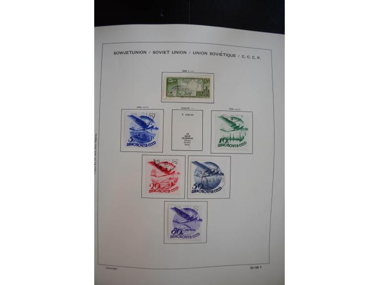 1930/91, schöne gestempelte Sammlung mit einer Vielzahl an besseren Werten, dabei Mi.-Nr. 402-05B, 427-28, 483-87, 499-508, B