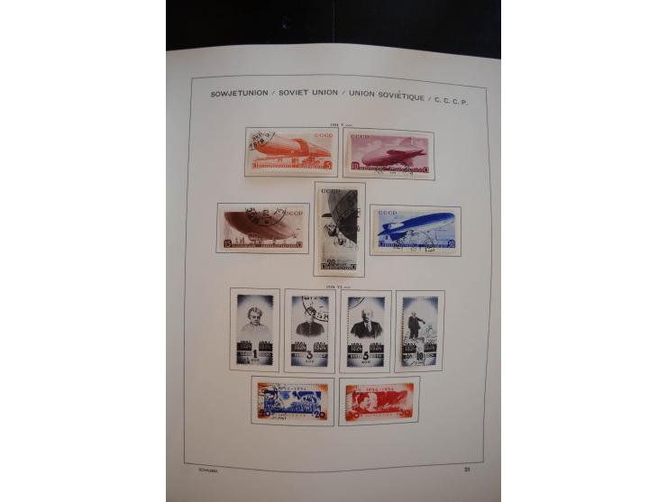 1930/91, schöne gestempelte Sammlung mit einer Vielzahl an besseren Werten, dabei Mi.-Nr. 402-05B, 427-28, 483-87, 499-508, B