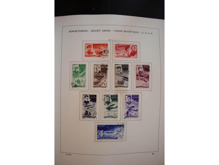 1930/91, schöne gestempelte Sammlung mit einer Vielzahl an besseren Werten, dabei Mi.-Nr. 402-05B, 427-28, 483-87, 499-508, B