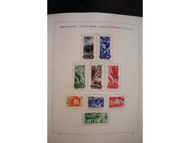 1930/91, schöne gestempelte Sammlung mit einer Vielzahl an besseren Werten, dabei Mi.-Nr. 402-05B, 427-28, 483-87, 499-508, B