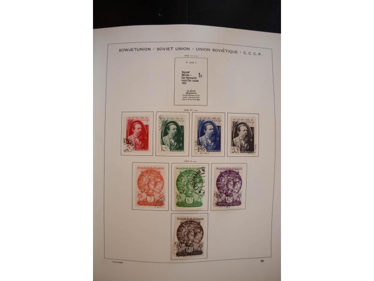 1930/91, schöne gestempelte Sammlung mit einer Vielzahl an besseren Werten, dabei Mi.-Nr. 402-05B, 427-28, 483-87, 499-508, B