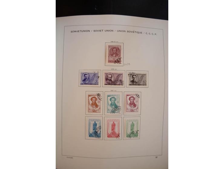1930/91, schöne gestempelte Sammlung mit einer Vielzahl an besseren Werten, dabei Mi.-Nr. 402-05B, 427-28, 483-87, 499-508, B