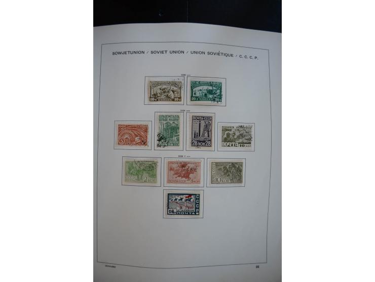 1930/91, schöne gestempelte Sammlung mit einer Vielzahl an besseren Werten, dabei Mi.-Nr. 402-05B, 427-28, 483-87, 499-508, B