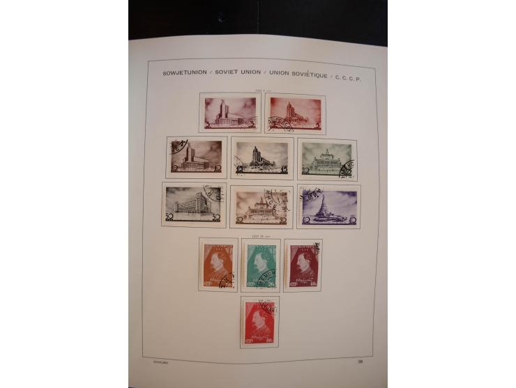 1930/91, schöne gestempelte Sammlung mit einer Vielzahl an besseren Werten, dabei Mi.-Nr. 402-05B, 427-28, 483-87, 499-508, B