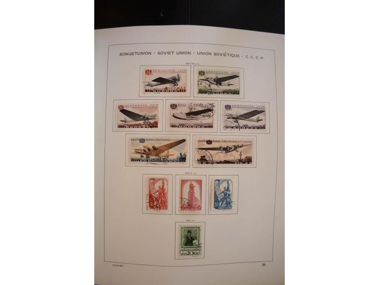 1930/91, schöne gestempelte Sammlung mit einer Vielzahl an besseren Werten, dabei Mi.-Nr. 402-05B, 427-28, 483-87, 499-508, B
