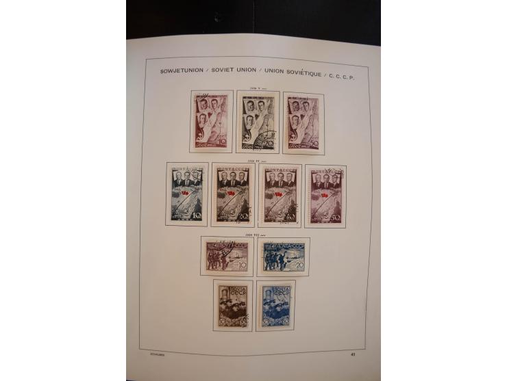 1930/91, schöne gestempelte Sammlung mit einer Vielzahl an besseren Werten, dabei Mi.-Nr. 402-05B, 427-28, 483-87, 499-508, B