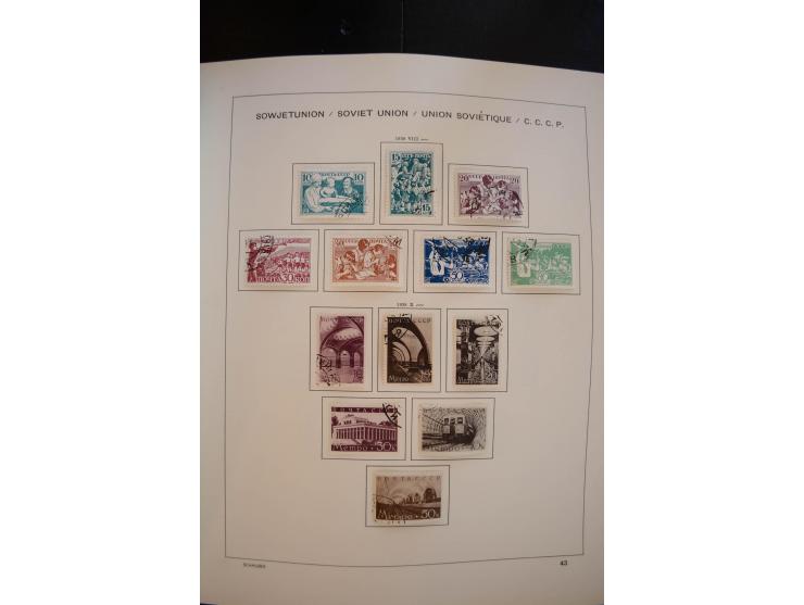 1930/91, schöne gestempelte Sammlung mit einer Vielzahl an besseren Werten, dabei Mi.-Nr. 402-05B, 427-28, 483-87, 499-508, B