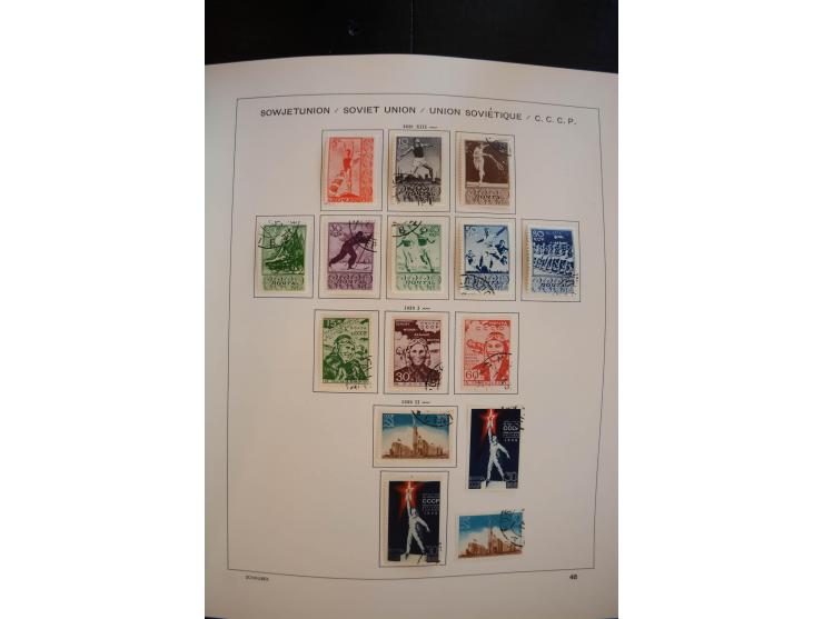1930/91, schöne gestempelte Sammlung mit einer Vielzahl an besseren Werten, dabei Mi.-Nr. 402-05B, 427-28, 483-87, 499-508, B