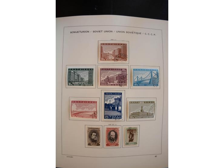 1930/91, schöne gestempelte Sammlung mit einer Vielzahl an besseren Werten, dabei Mi.-Nr. 402-05B, 427-28, 483-87, 499-508, B