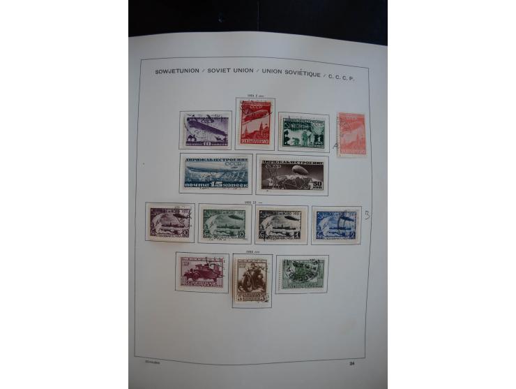 1930/91, schöne gestempelte Sammlung mit einer Vielzahl an besseren Werten, dabei Mi.-Nr. 402-05B, 427-28, 483-87, 499-508, B