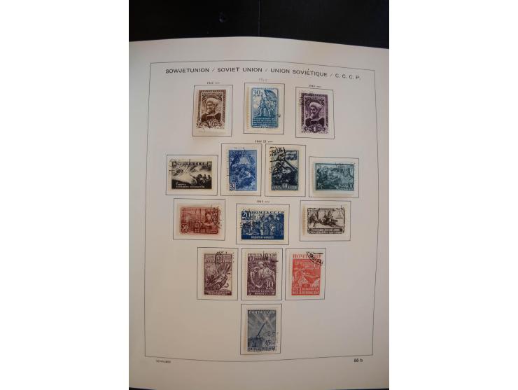 1930/91, schöne gestempelte Sammlung mit einer Vielzahl an besseren Werten, dabei Mi.-Nr. 402-05B, 427-28, 483-87, 499-508, B