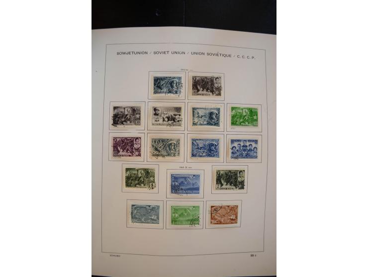 1930/91, schöne gestempelte Sammlung mit einer Vielzahl an besseren Werten, dabei Mi.-Nr. 402-05B, 427-28, 483-87, 499-508, B