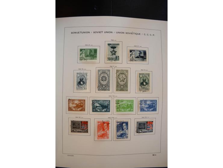 1930/91, schöne gestempelte Sammlung mit einer Vielzahl an besseren Werten, dabei Mi.-Nr. 402-05B, 427-28, 483-87, 499-508, B