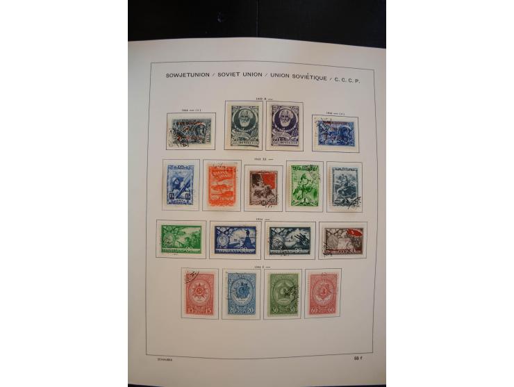 1930/91, schöne gestempelte Sammlung mit einer Vielzahl an besseren Werten, dabei Mi.-Nr. 402-05B, 427-28, 483-87, 499-508, B