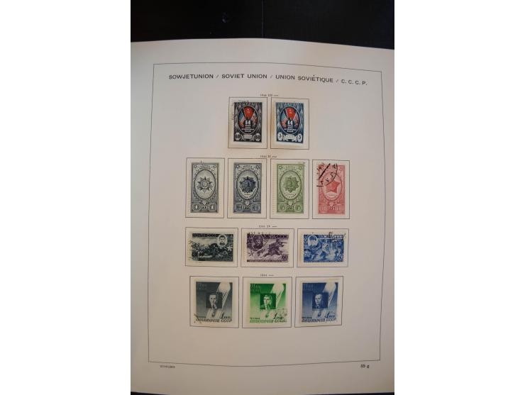 1930/91, schöne gestempelte Sammlung mit einer Vielzahl an besseren Werten, dabei Mi.-Nr. 402-05B, 427-28, 483-87, 499-508, B