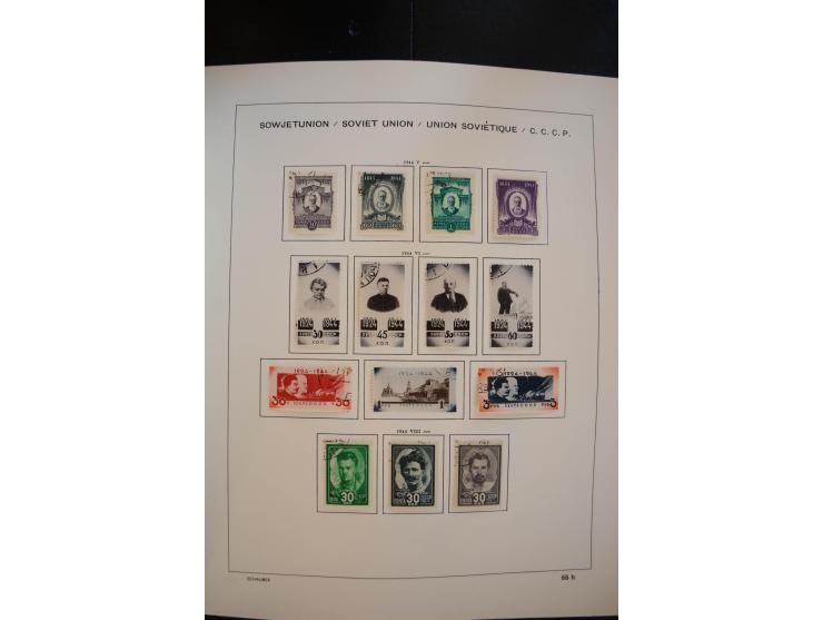1930/91, schöne gestempelte Sammlung mit einer Vielzahl an besseren Werten, dabei Mi.-Nr. 402-05B, 427-28, 483-87, 499-508, B