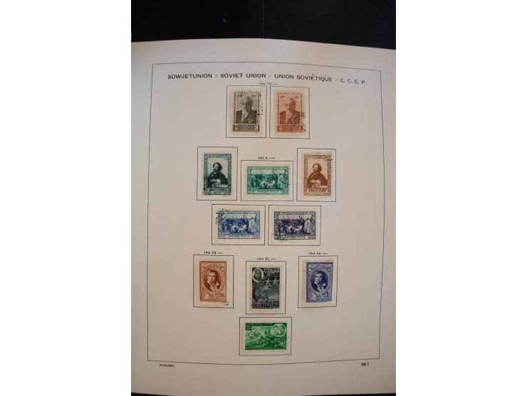 1930/91, schöne gestempelte Sammlung mit einer Vielzahl an besseren Werten, dabei Mi.-Nr. 402-05B, 427-28, 483-87, 499-508, B