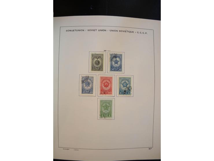 1930/91, schöne gestempelte Sammlung mit einer Vielzahl an besseren Werten, dabei Mi.-Nr. 402-05B, 427-28, 483-87, 499-508, B