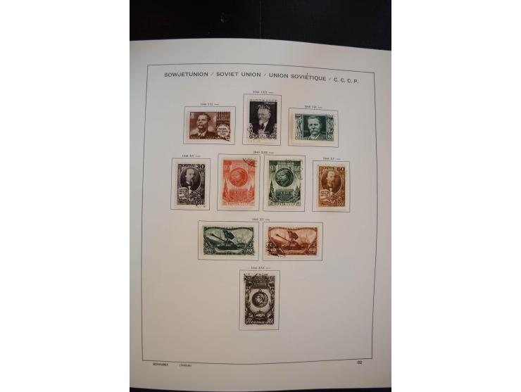 1930/91, schöne gestempelte Sammlung mit einer Vielzahl an besseren Werten, dabei Mi.-Nr. 402-05B, 427-28, 483-87, 499-508, B