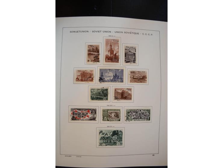 1930/91, schöne gestempelte Sammlung mit einer Vielzahl an besseren Werten, dabei Mi.-Nr. 402-05B, 427-28, 483-87, 499-508, B