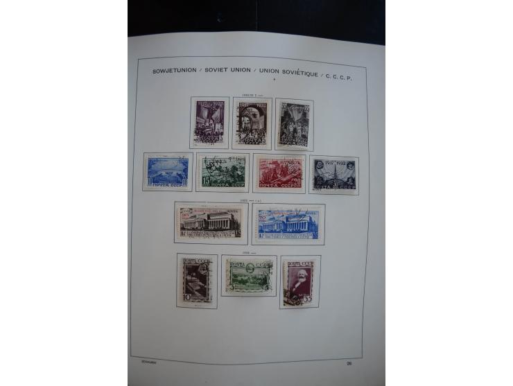 1930/91, schöne gestempelte Sammlung mit einer Vielzahl an besseren Werten, dabei Mi.-Nr. 402-05B, 427-28, 483-87, 499-508, B
