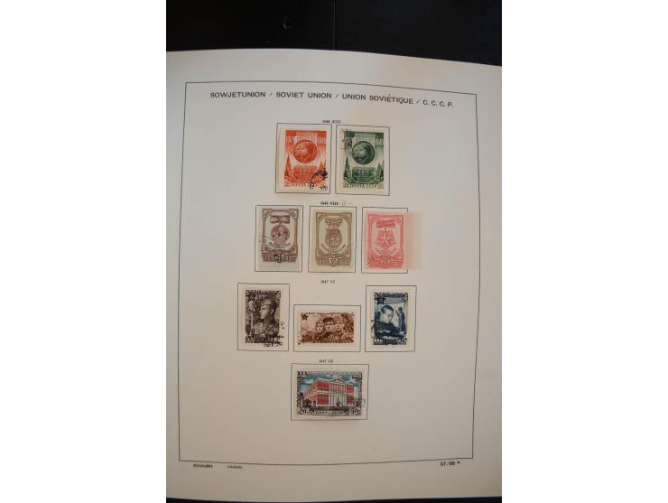 1930/91, schöne gestempelte Sammlung mit einer Vielzahl an besseren Werten, dabei Mi.-Nr. 402-05B, 427-28, 483-87, 499-508, B
