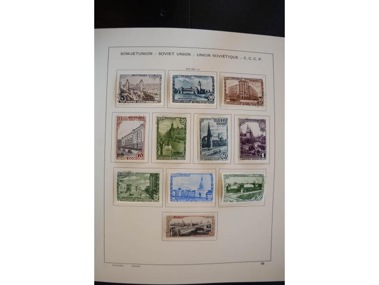 1930/91, schöne gestempelte Sammlung mit einer Vielzahl an besseren Werten, dabei Mi.-Nr. 402-05B, 427-28, 483-87, 499-508, B