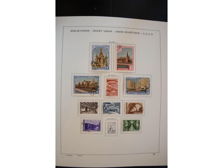 1930/91, schöne gestempelte Sammlung mit einer Vielzahl an besseren Werten, dabei Mi.-Nr. 402-05B, 427-28, 483-87, 499-508, B