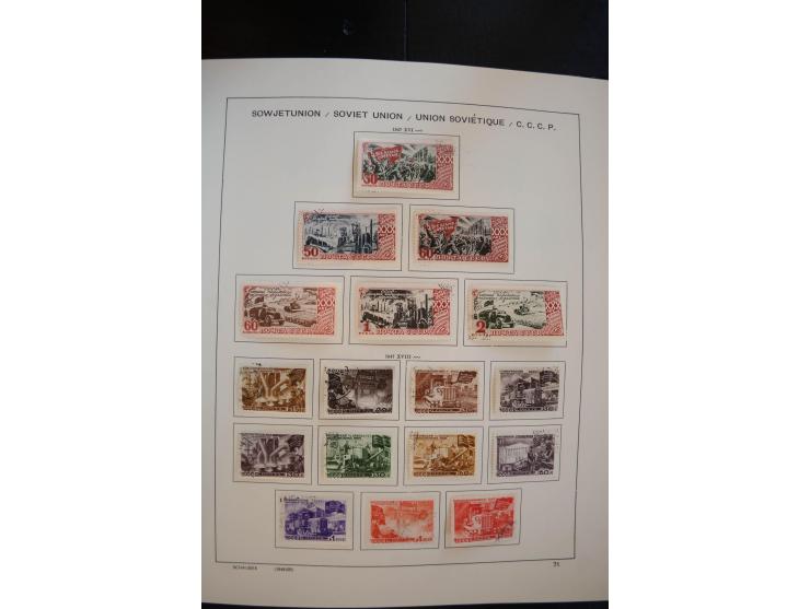 1930/91, schöne gestempelte Sammlung mit einer Vielzahl an besseren Werten, dabei Mi.-Nr. 402-05B, 427-28, 483-87, 499-508, B