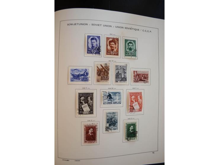 1930/91, schöne gestempelte Sammlung mit einer Vielzahl an besseren Werten, dabei Mi.-Nr. 402-05B, 427-28, 483-87, 499-508, B