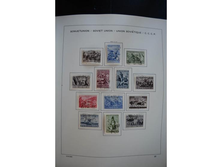 1930/91, schöne gestempelte Sammlung mit einer Vielzahl an besseren Werten, dabei Mi.-Nr. 402-05B, 427-28, 483-87, 499-508, B