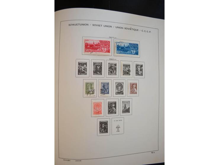 1930/91, schöne gestempelte Sammlung mit einer Vielzahl an besseren Werten, dabei Mi.-Nr. 402-05B, 427-28, 483-87, 499-508, B