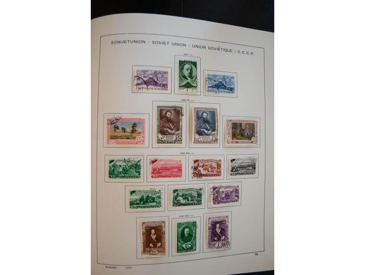 1930/91, schöne gestempelte Sammlung mit einer Vielzahl an besseren Werten, dabei Mi.-Nr. 402-05B, 427-28, 483-87, 499-508, B