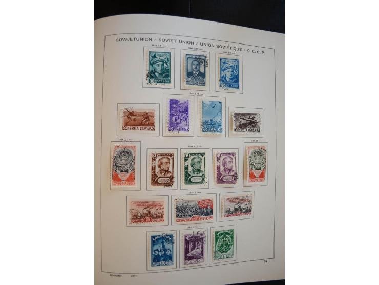 1930/91, schöne gestempelte Sammlung mit einer Vielzahl an besseren Werten, dabei Mi.-Nr. 402-05B, 427-28, 483-87, 499-508, B