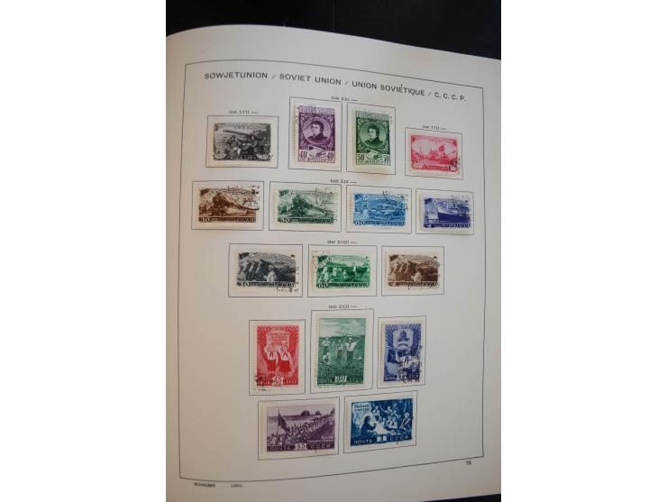 1930/91, schöne gestempelte Sammlung mit einer Vielzahl an besseren Werten, dabei Mi.-Nr. 402-05B, 427-28, 483-87, 499-508, B
