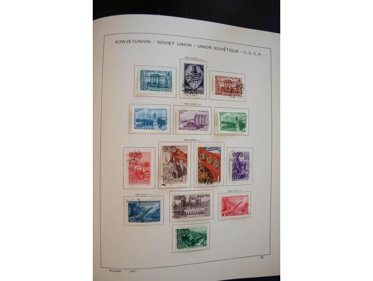 1930/91, schöne gestempelte Sammlung mit einer Vielzahl an besseren Werten, dabei Mi.-Nr. 402-05B, 427-28, 483-87, 499-508, B