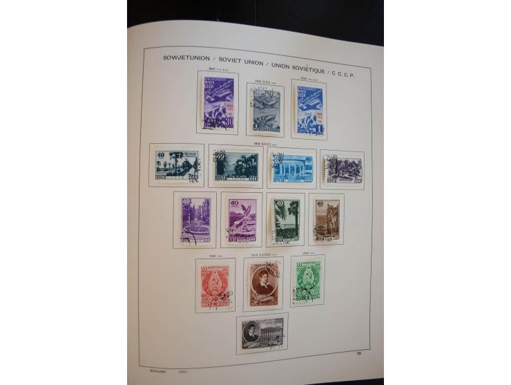1930/91, schöne gestempelte Sammlung mit einer Vielzahl an besseren Werten, dabei Mi.-Nr. 402-05B, 427-28, 483-87, 499-508, B