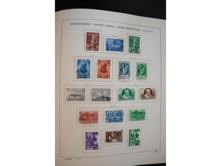 1930/91, schöne gestempelte Sammlung mit einer Vielzahl an besseren Werten, dabei Mi.-Nr. 402-05B, 427-28, 483-87, 499-508, B