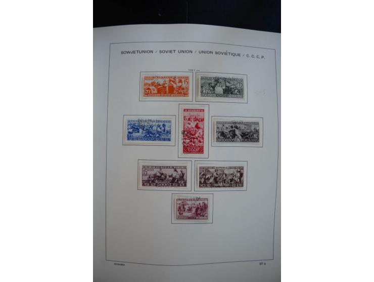 1930/91, schöne gestempelte Sammlung mit einer Vielzahl an besseren Werten, dabei Mi.-Nr. 402-05B, 427-28, 483-87, 499-508, B