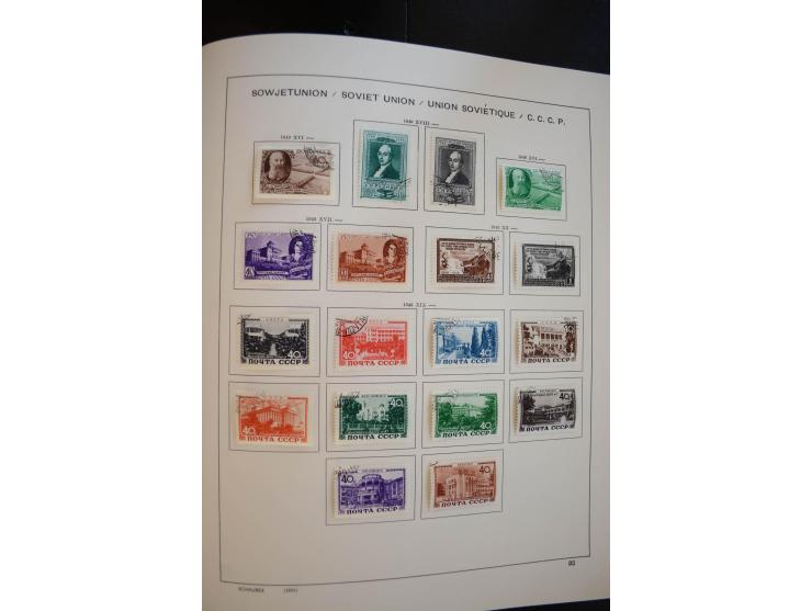1930/91, schöne gestempelte Sammlung mit einer Vielzahl an besseren Werten, dabei Mi.-Nr. 402-05B, 427-28, 483-87, 499-508, B